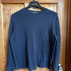 Lee Men's Dark Gray Long Sleeve Tee